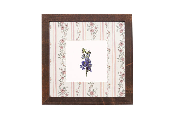 Birth Flower Frame Border