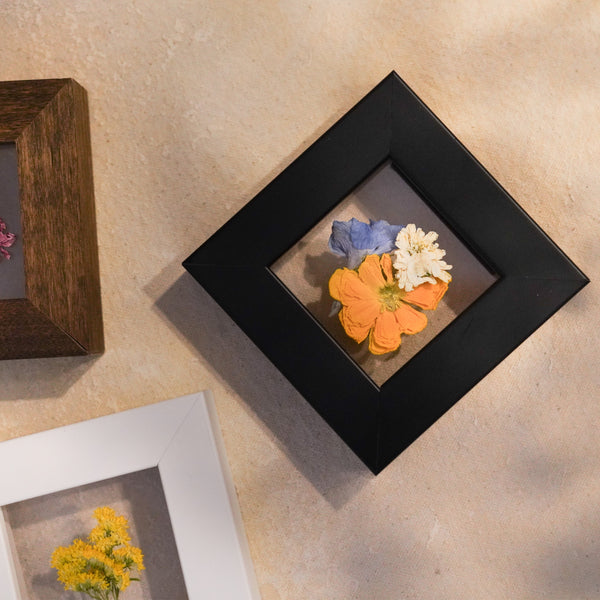 Custom Mini Frame - Pressed Floral Wedding Bouquet Preservation
