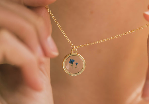 Premium Birth Flower Necklace