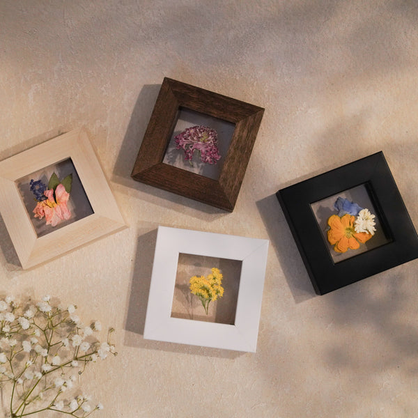 Custom Mini Frame - Pressed Floral Wedding Bouquet Preservation