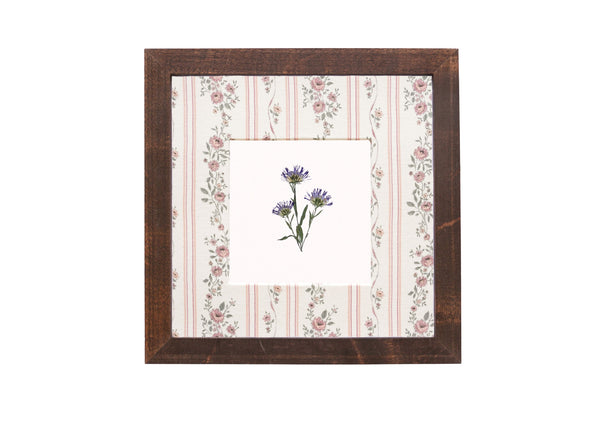 Birth Flower Frame Border