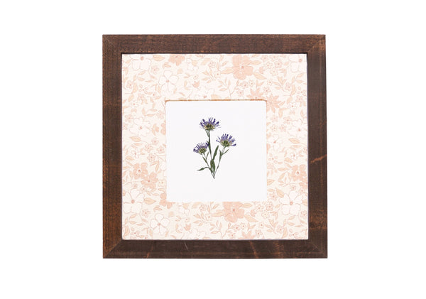 Birth Flower Frame Border