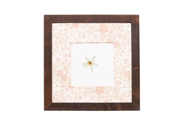 Birth Flower Frame Border