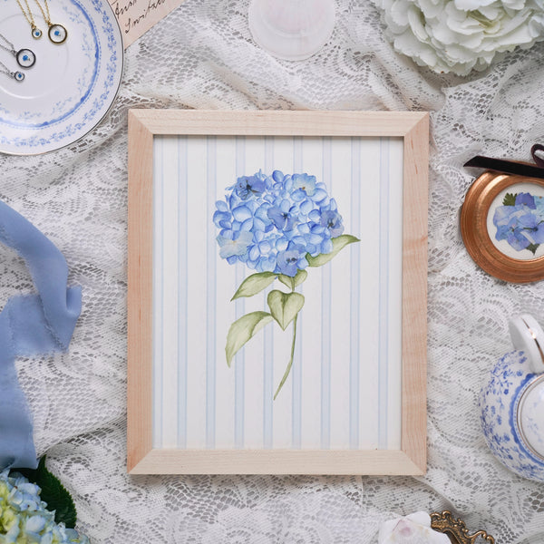 The Blue Hydrangea Frame