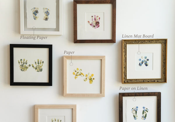 Custom Paw Print Frame
