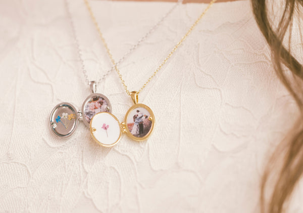 Mini Birth Flower Locket