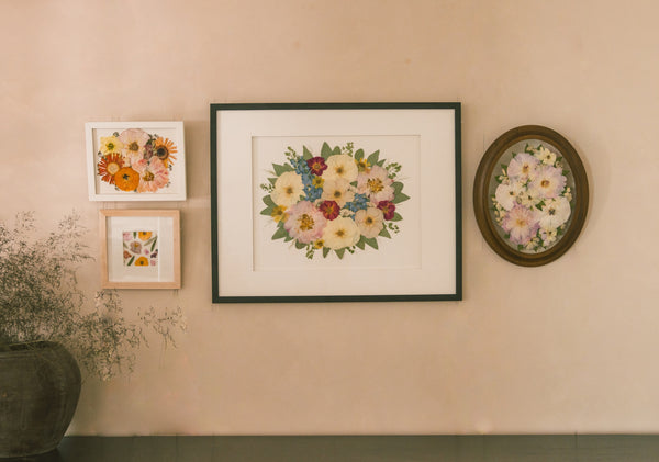 Pressed Frame - Pressed Floral Wedding Bouquet Preservation