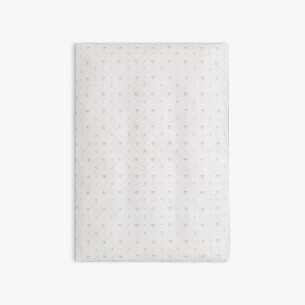 Ditsy Floral Baby Duvet - Blue