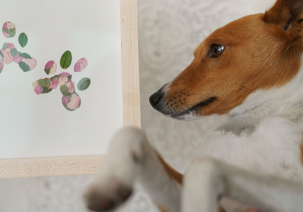 Custom Paw Print Frame