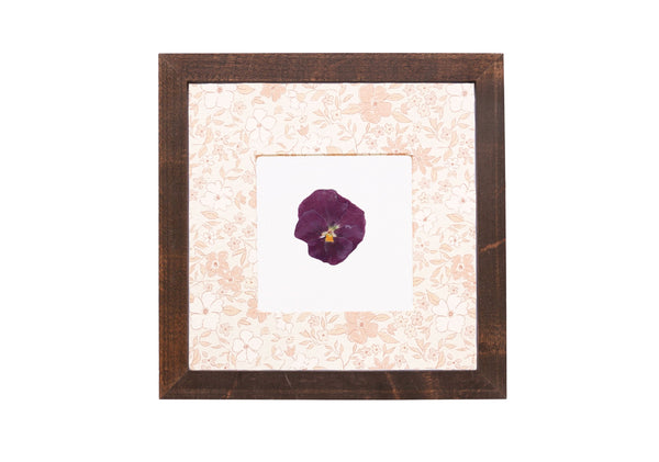 Birth Flower Frame Border