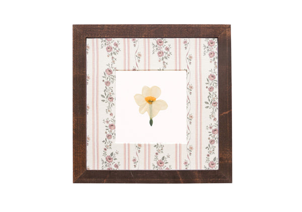 Birth Flower Frame Border