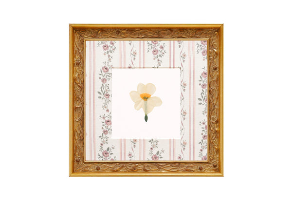 Birth Flower Frame Border