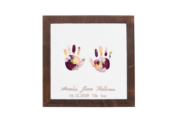 Custom Handprint Frame