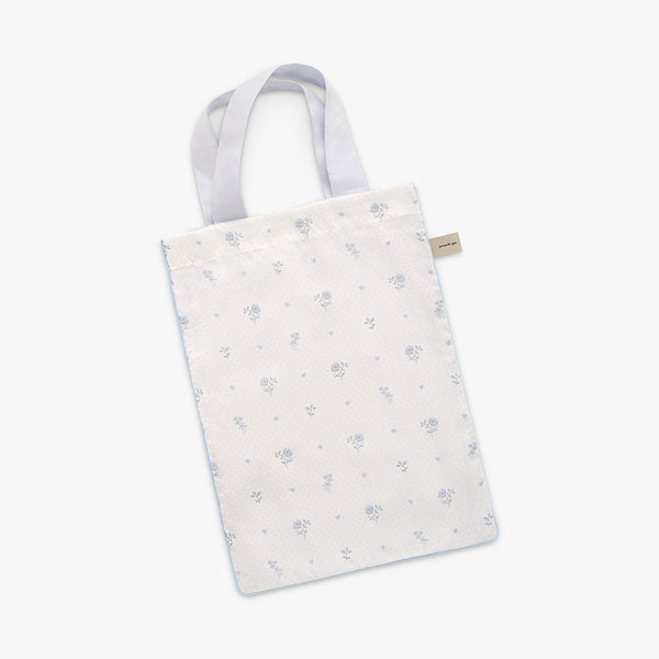 Ditsy Floral Baby Duvet - Blue