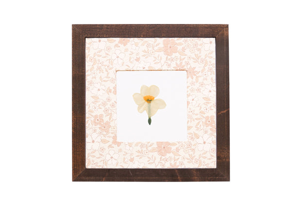 Birth Flower Frame Border