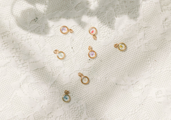 Birth Flower Charm