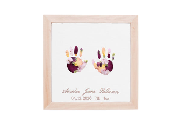 Custom Handprint Frame