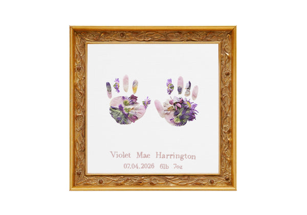 Custom Handprint Frame