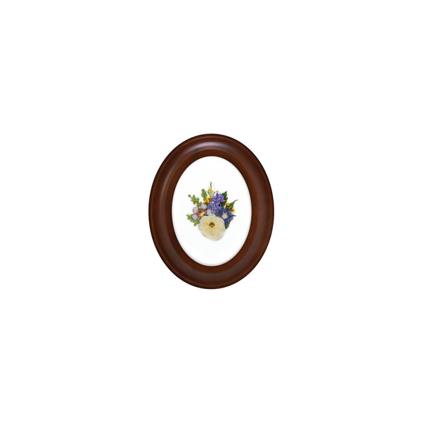 Shape:Oval;Size:6x8;Color:Toasted Walnut;Style:Boutonniere;Material:Glass;Type:*