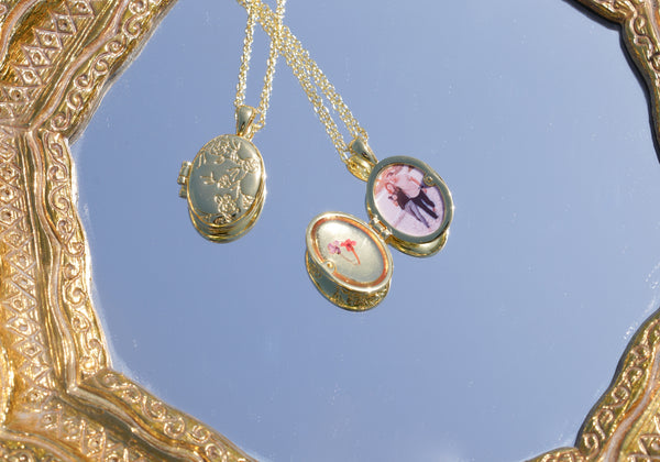 Birth Flower Locket