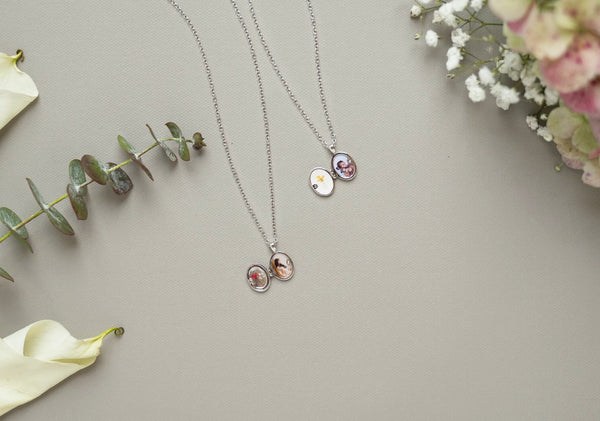 Mini Birth Flower Locket