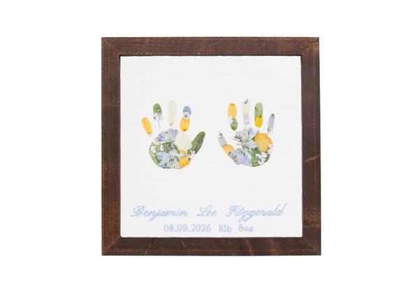 Custom Handprint Frame
