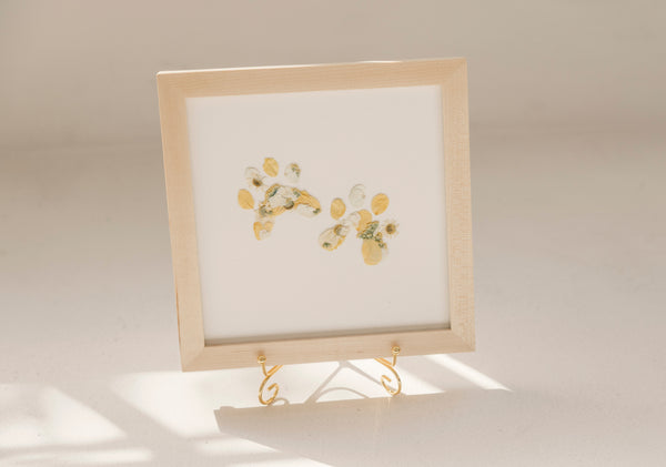 Custom Paw Print Frame