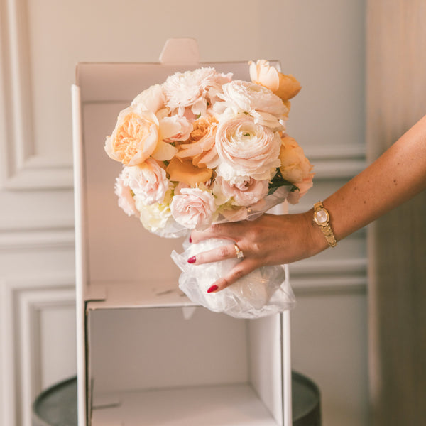 Bloom shipping box - Pressed Floral Wedding Bouquet Preservation