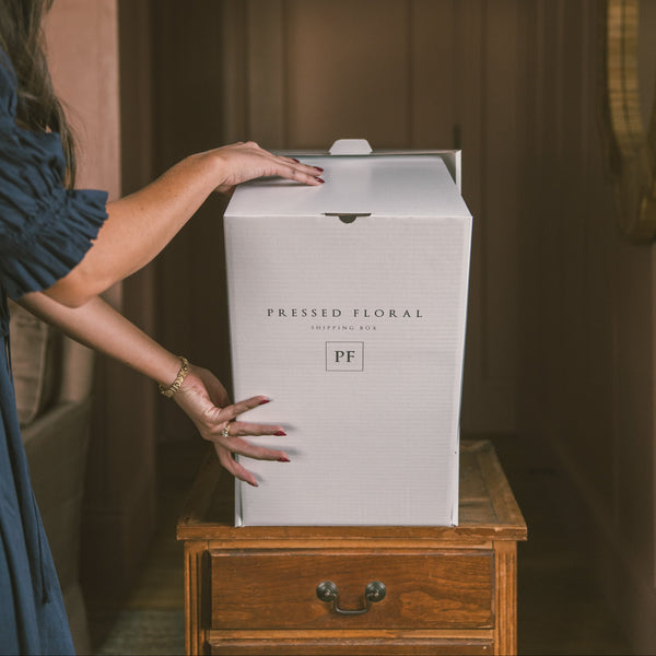 Bloom shipping box - Pressed Floral Wedding Bouquet Preservation