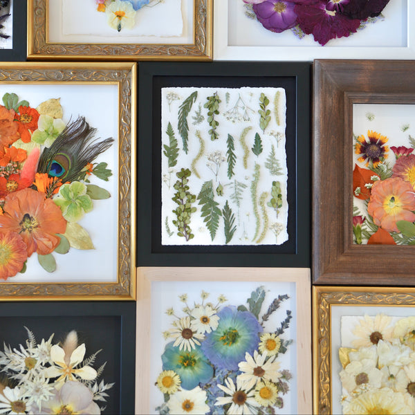 Taylor Swift Inspired Frames - Pressed Floral Wedding Bouquet Preservation