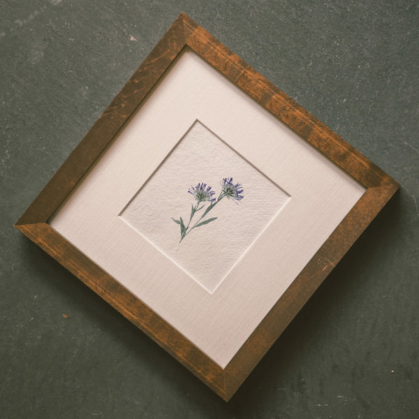 Birth Flower Frame - Pressed Floral Wedding Bouquet Preservation
