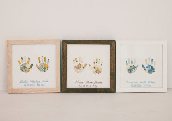 Custom Handprint Frame