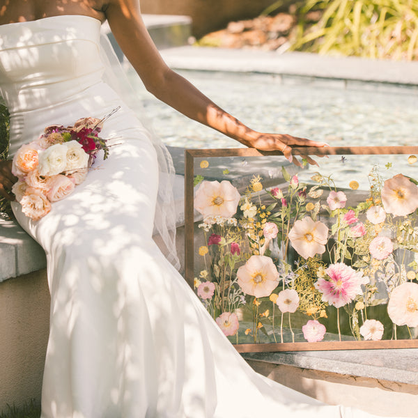 Bloom Arrangement Recreation - Pressed Floral Wedding Bouquet Preservation