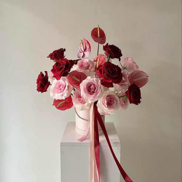 Valentines Day Fresh Flower Arrangement