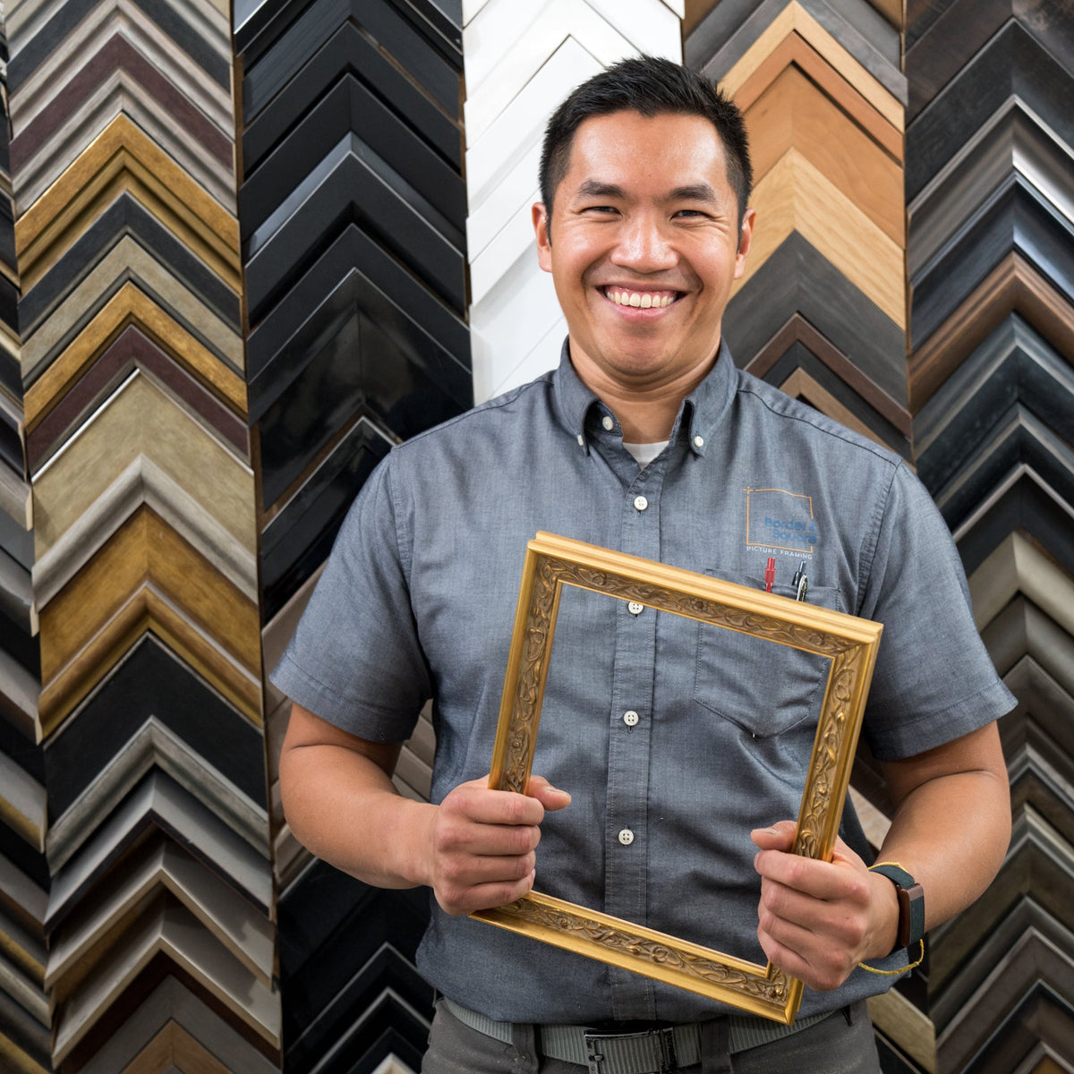 Frame Maker Trusted Supplier Pressed Floral