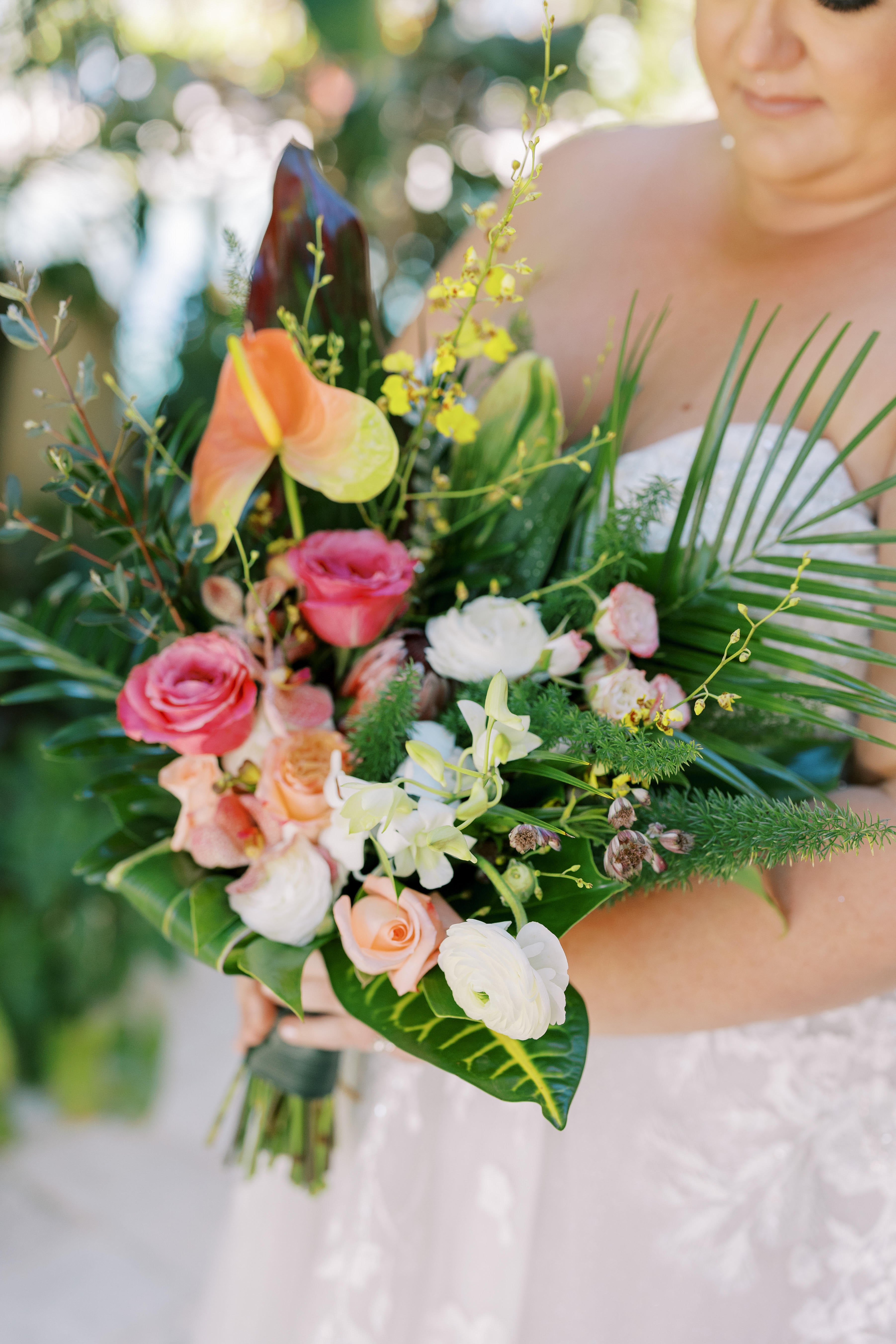 Which Flowers Should I Use for a Tropical Bouquet? – Pressed Floral