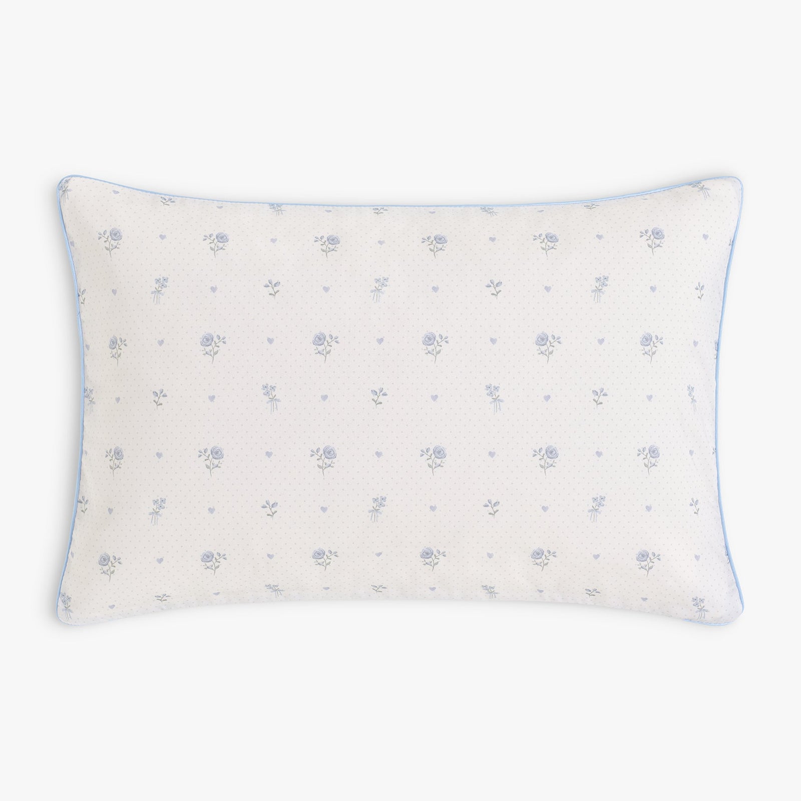 Ditsy Floral Toddler Pillow - Blue
