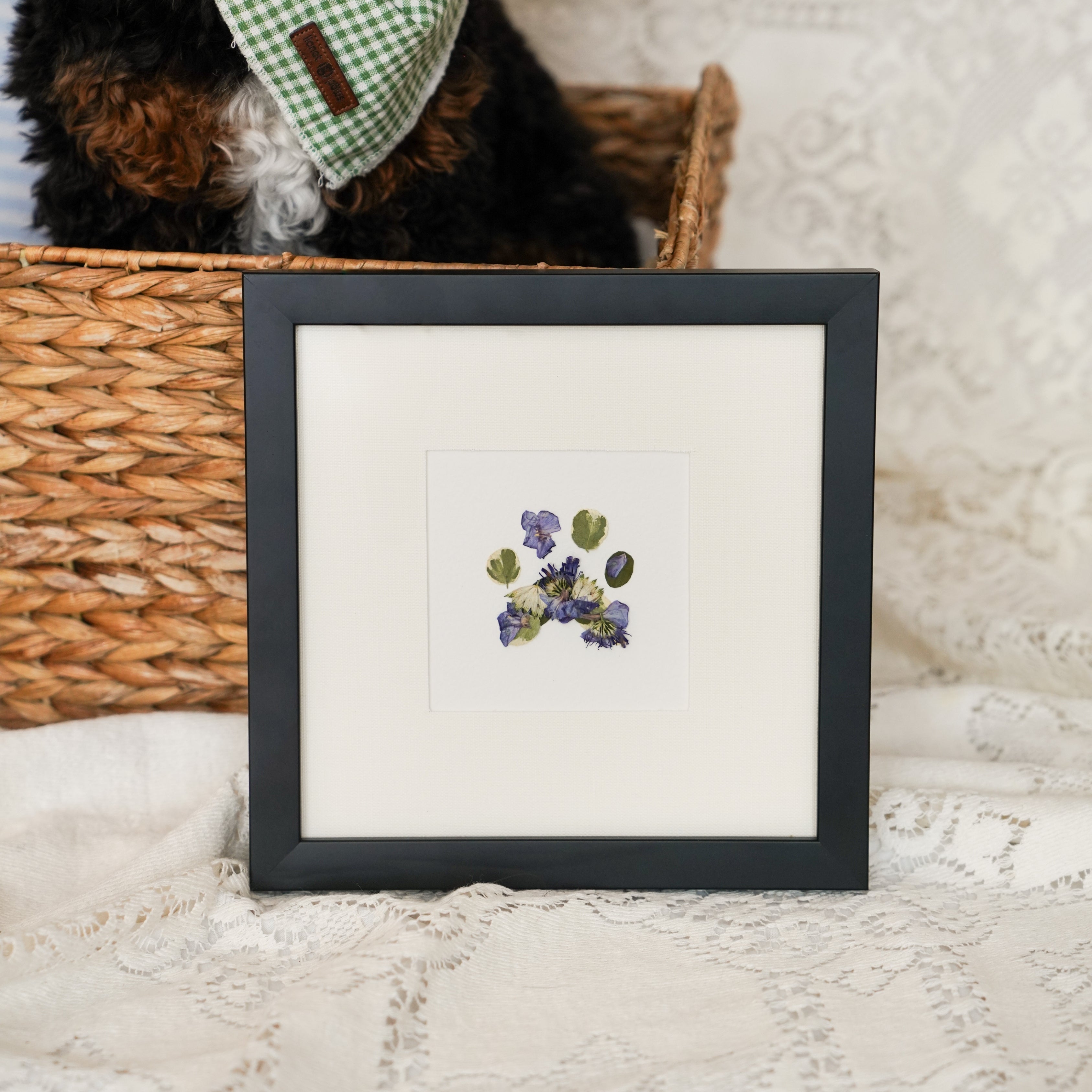 Custom Paw Print Frame