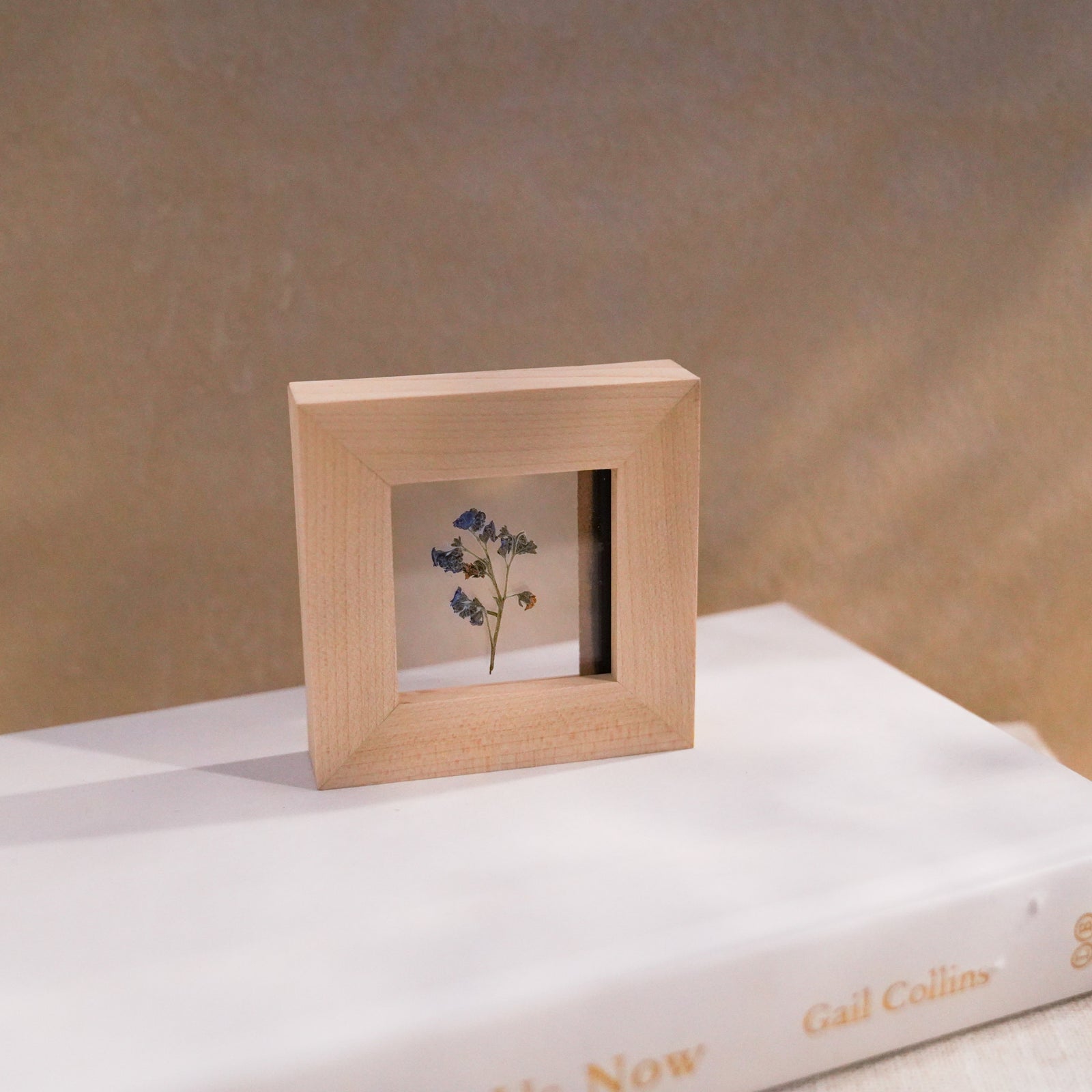 Mini Forget-Me-Not Frame - Pressed Floral Wedding Bouquet Preservation