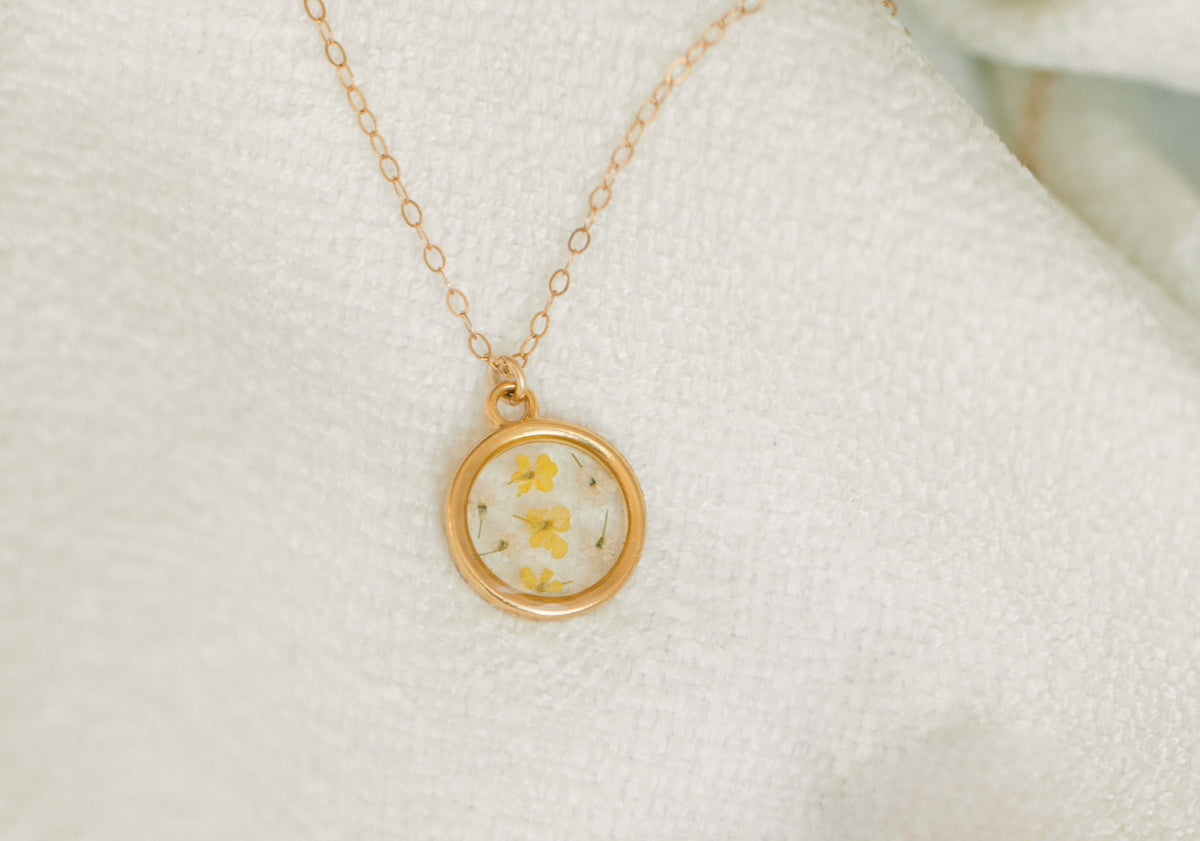 Birth Flower Necklace