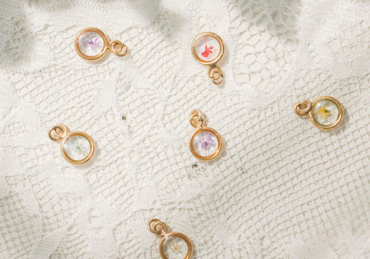 Birth Flower Charm