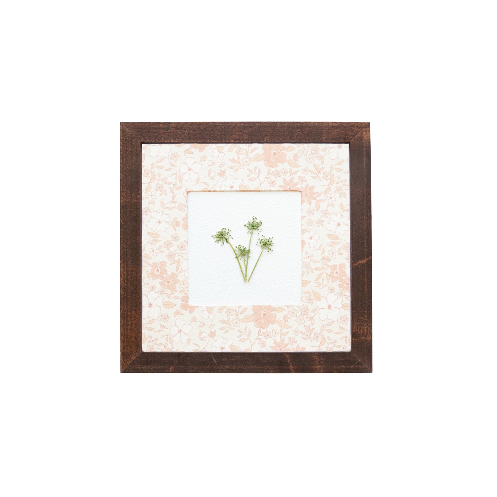 8x8 Pastel Garden Fabric Frame I