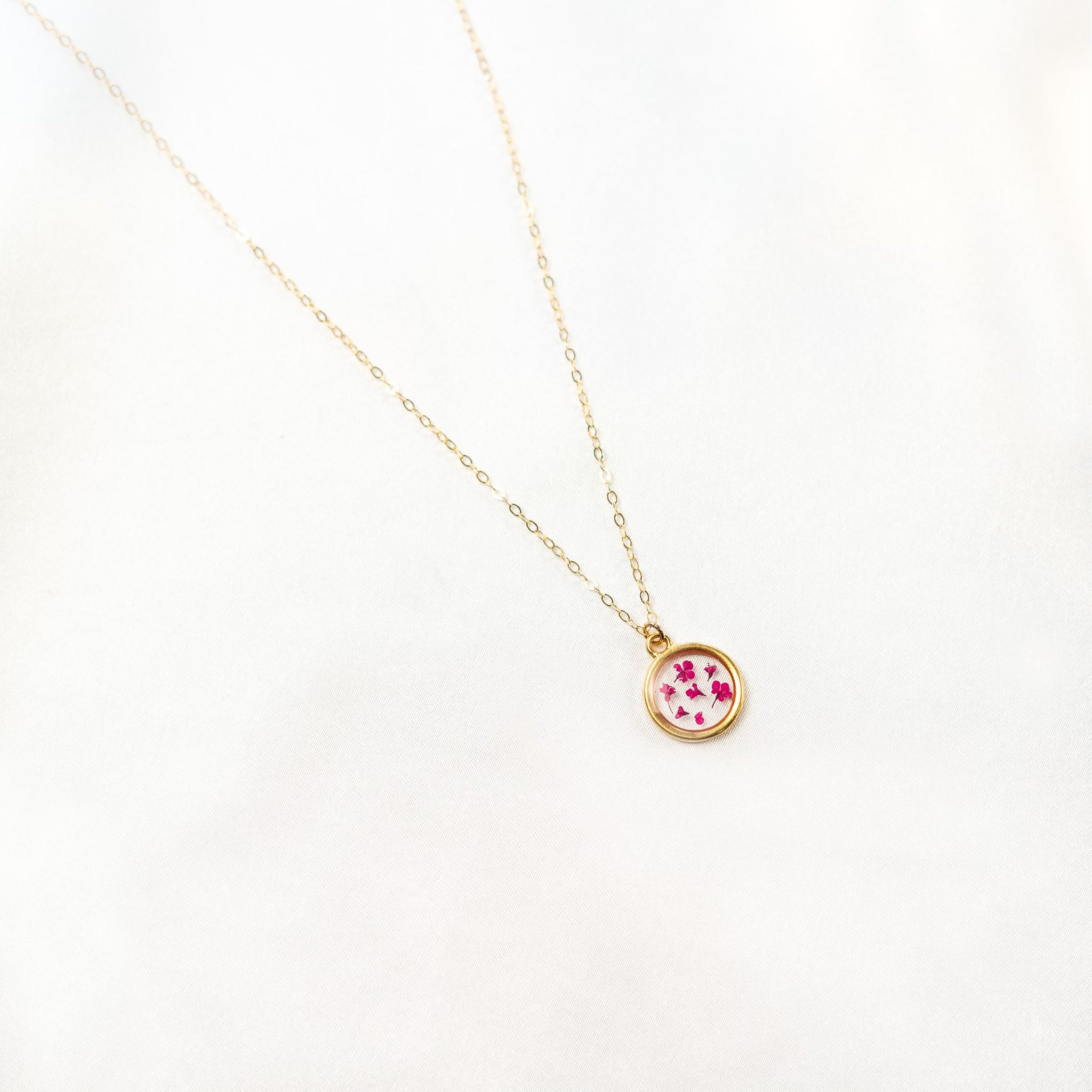 Birth Flower Necklace