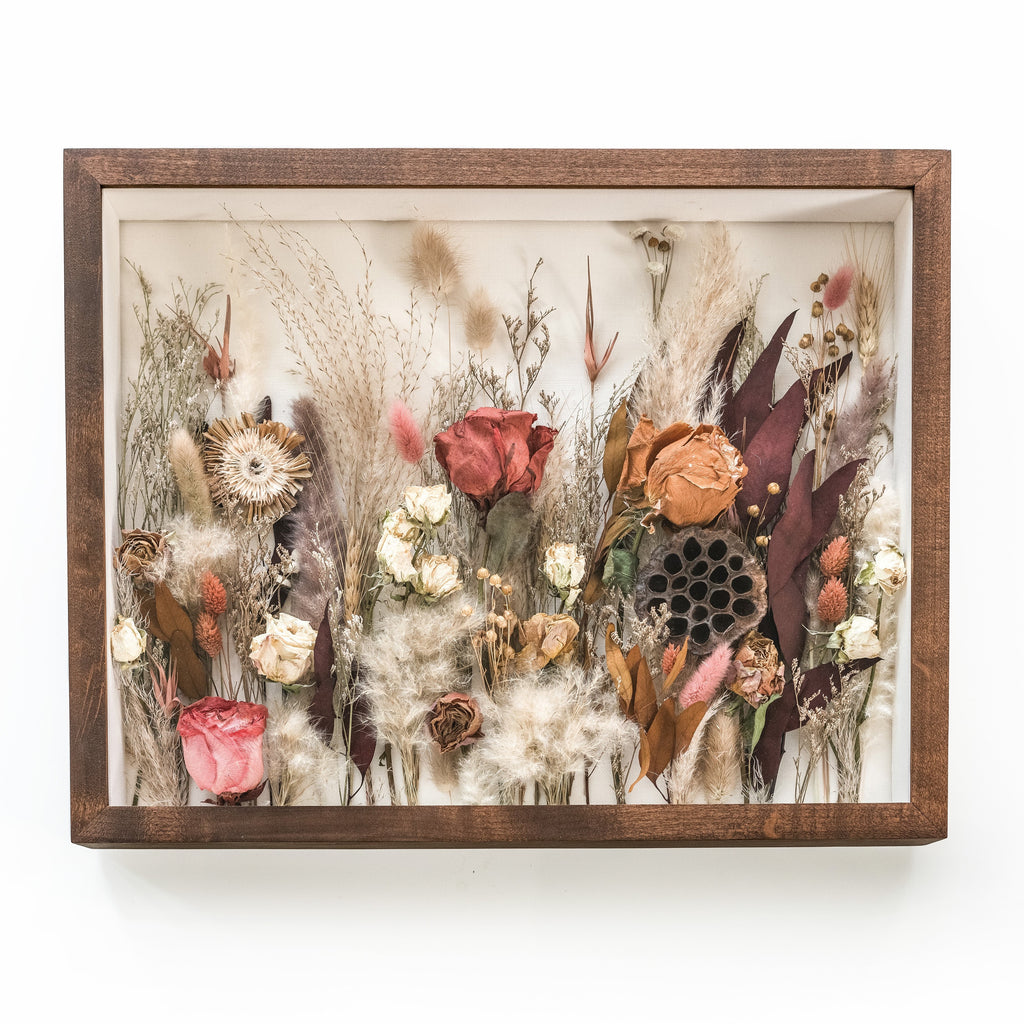 Natures Treasures Preserved: A Collection of Pressed Blooms - Pressed Dried  flowers on white background Art Print for Sale by EmeraldeaArt
